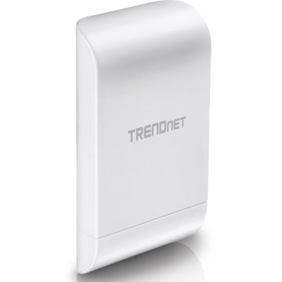 TRENDnet TEW-740APBO 10 dBi Wireless N300 Outdoor PoE Access Point, PoE power adapter, 2.4 GHz